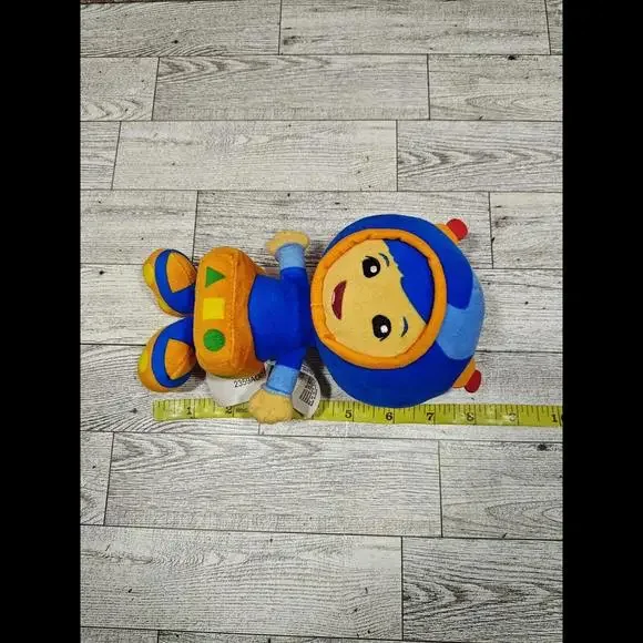 Team Umizoomi Geo Boy Plush Stuffed Doll 8" Embroidered Face Nickelodeon Nick Jr - Picture 7 of 7